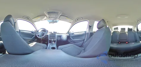 2013 Volkswagen Passat S из США, поврежденный, VIN 1VWAH7A37DC150297